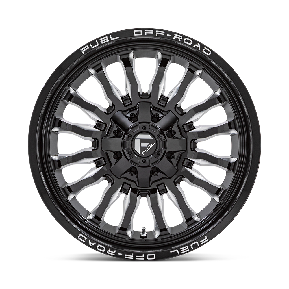 Fuel Wheels D795 ARC 20x10 Gloss Black Milled -18mm ET 125.1mm CB 8x170