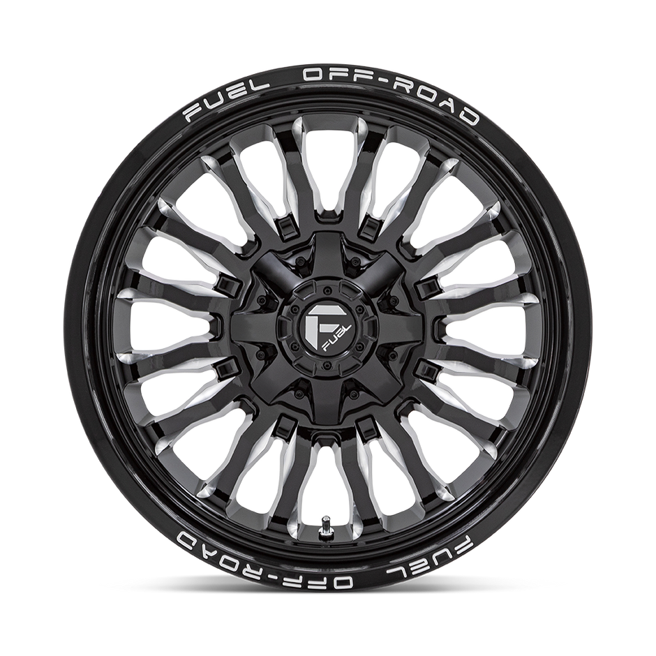 Fuel Wheels D795 ARC 20x10 Gloss Black Milled -18mm ET 125.1mm CB 8x170