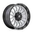 Fuel Wheels D798 ARC 20x10 Silver Brushed Face w/Black Lip -18mm ET 125.1mm CB 8x170