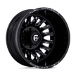 Fuel Wheels D868 ARC Dually-Rear Outer 20x8.25 Gloss Black Milled -201mm ET 125.1mm CB 8x170