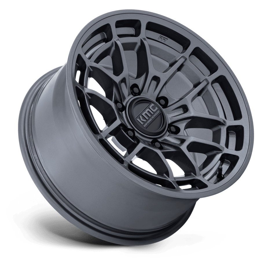 KMC Wheels KM732 Archer 17x8.5 Gloss Anthracite 0mm ET 87.1mm CB 6x135