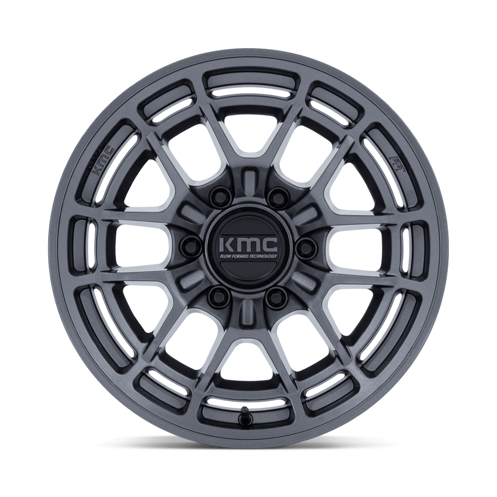 KMC Wheels KM732 Archer 17x8.5 Gloss Anthracite 0mm ET 87.1mm CB 6x135