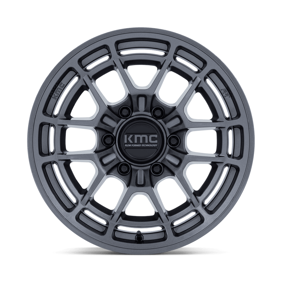 KMC Wheels KM732 Archer 17x8.5 Gloss Anthracite 0mm ET 87.1mm CB 6x135