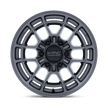 KMC Wheels KM732 Archer 17x8.5 Gloss Anthracite 0mm ET 87.1mm CB 6x135