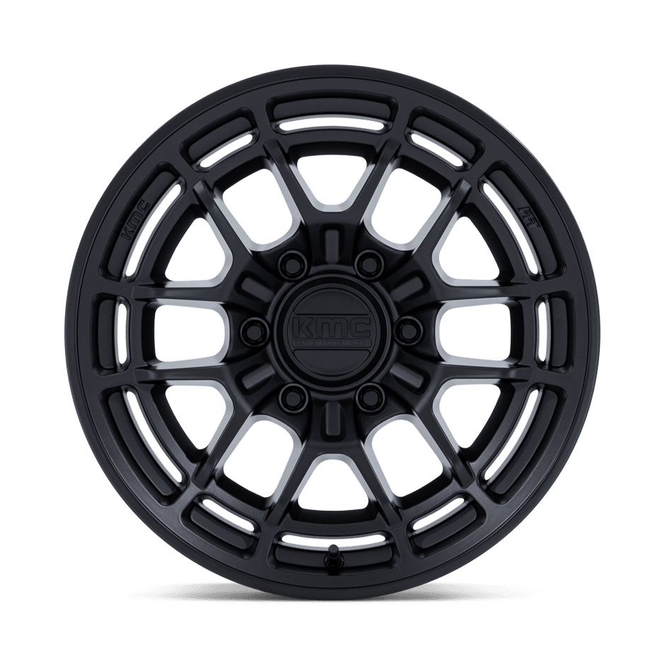 KMC Wheels KM732 Archer 17x8.5 Matte Black 0mm ET 87.1mm CB 6x135