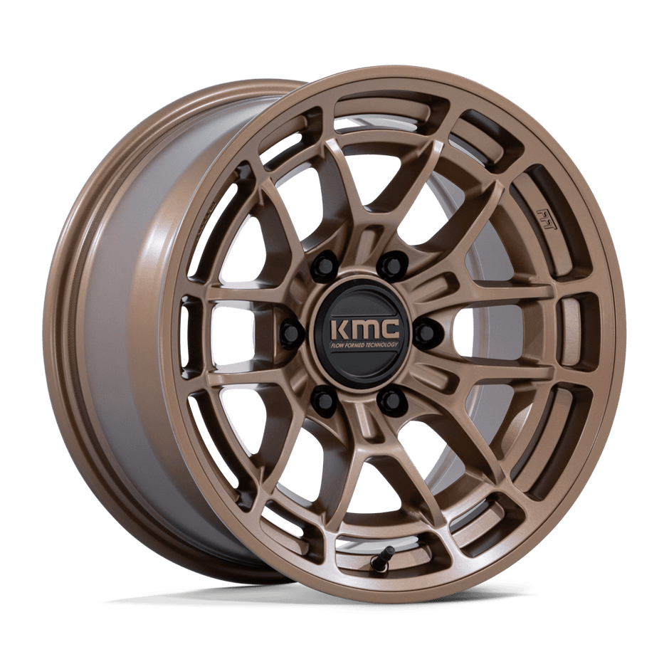 KMC Wheels KM732 Archer 17x8.5 Matte Bronze 0mm ET 87.1mm CB 6x135