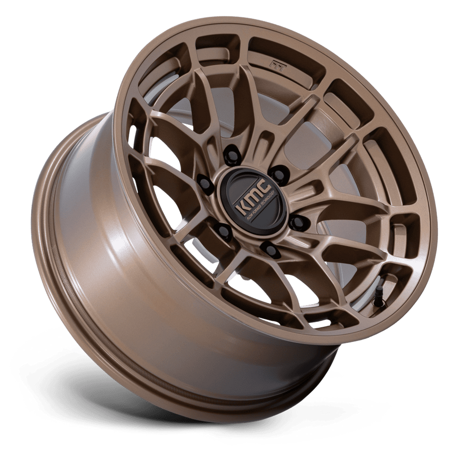 KMC Wheels KM732 Archer 17x8.5 Matte Bronze 0mm ET 87.1mm CB 6x135