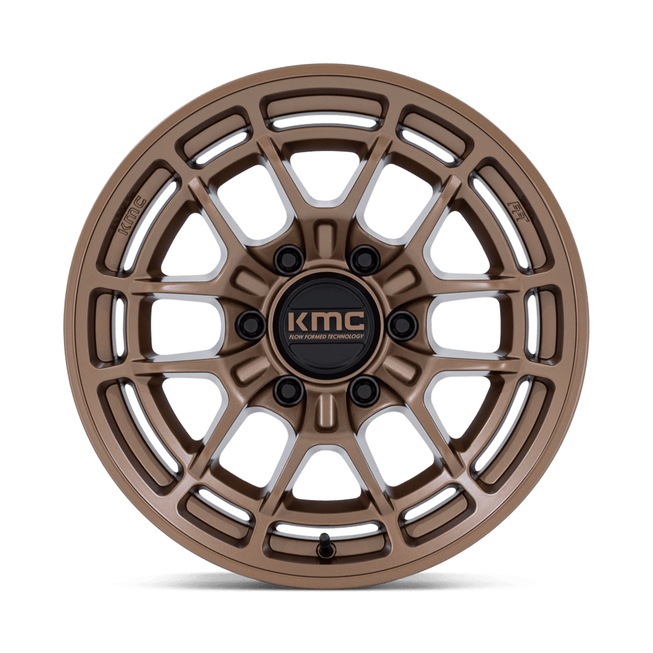 KMC Wheels KM732 Archer 17x8.5 Matte Bronze 0mm ET 87.1mm CB 6x135