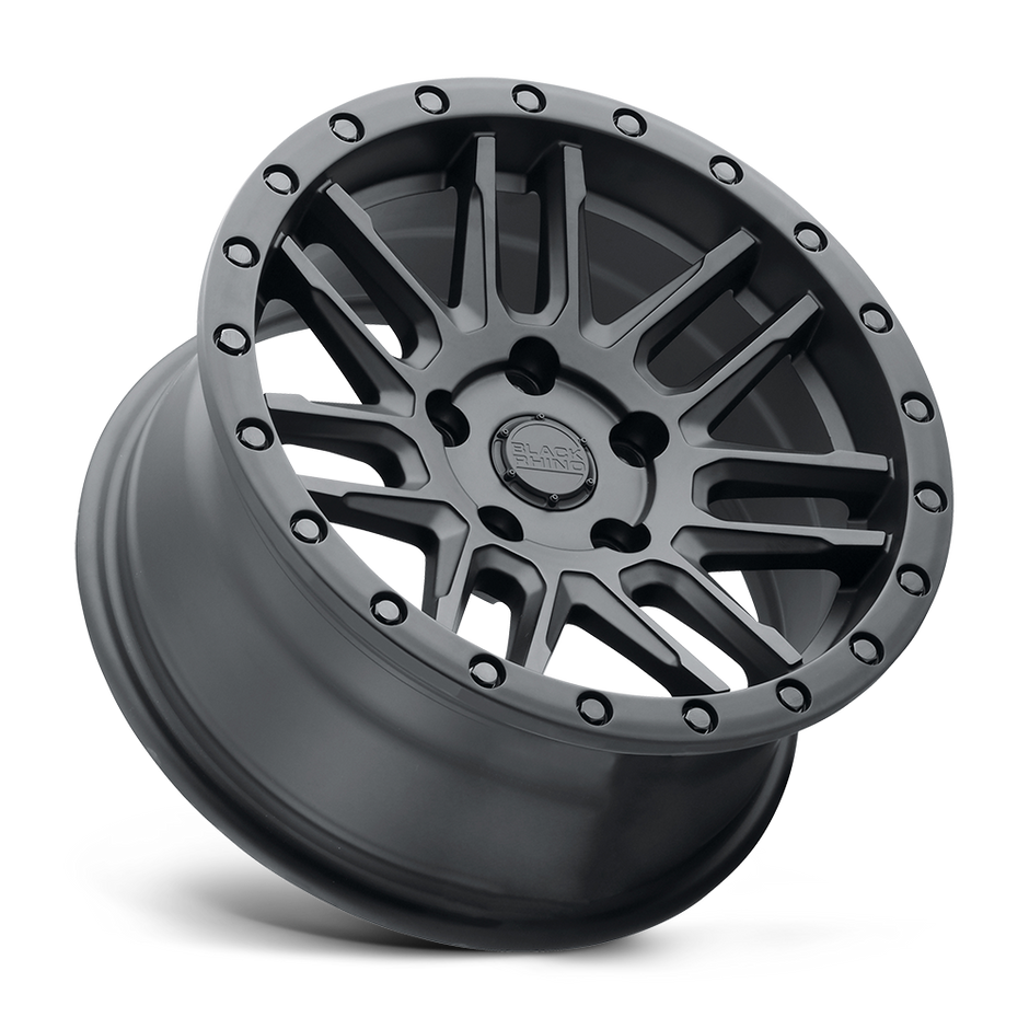 Black Rhino Hard Alloys Arches 17x8 Matte Black 30mm ET 76.1mm CB 5x108