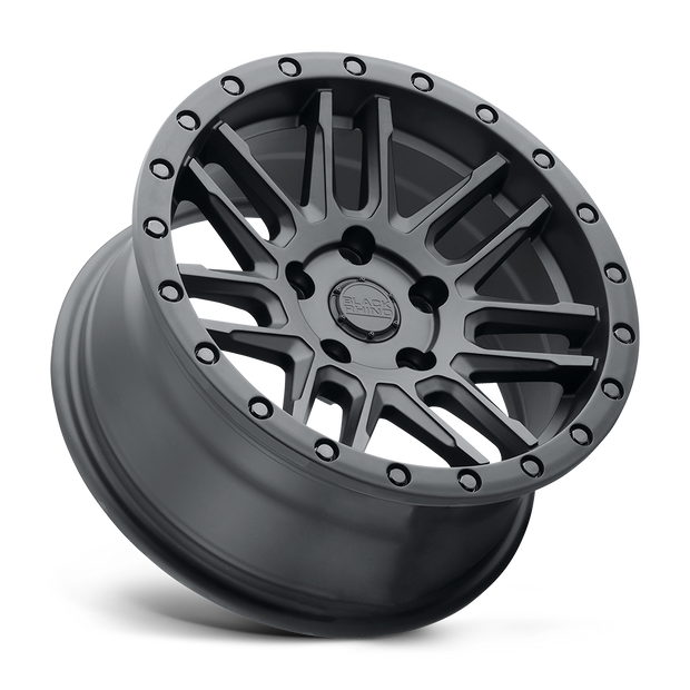 Black Rhino Hard Alloys Arches 17x8 Matte Black 30mm ET 56.15mm CB 5x100