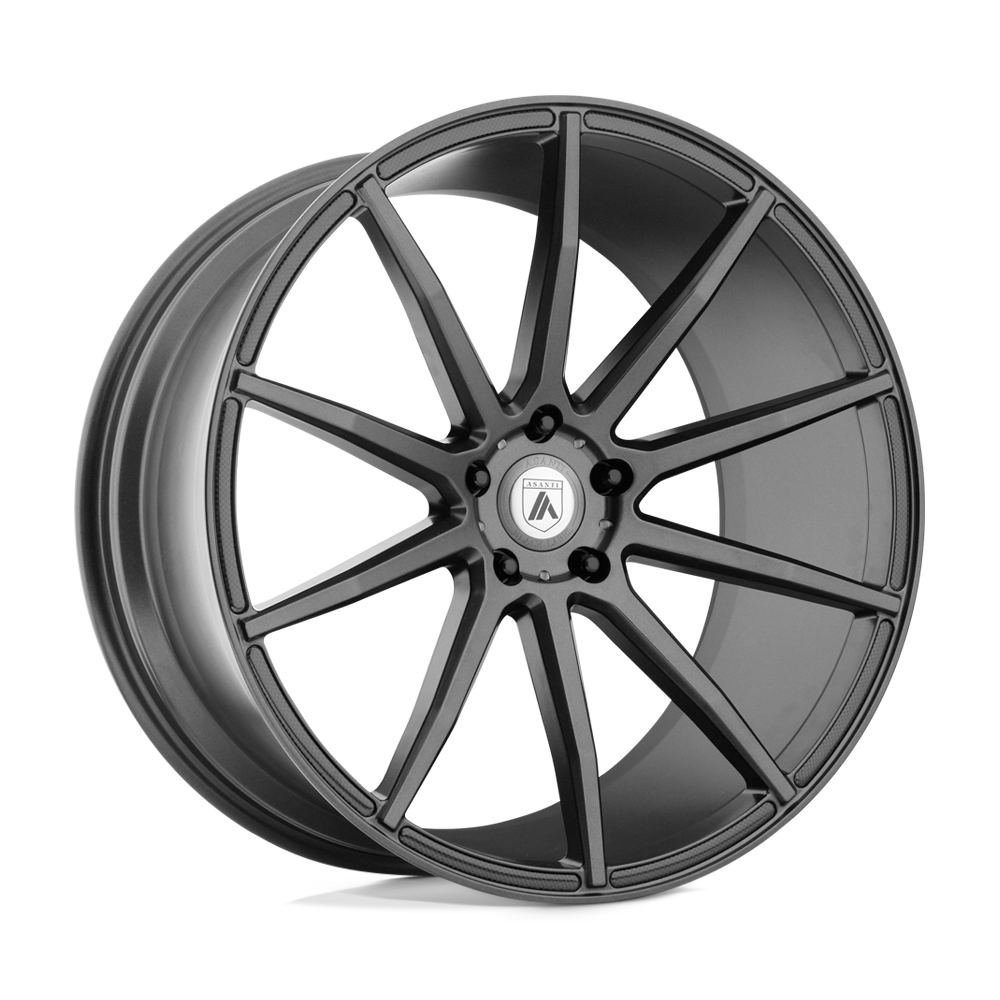 Asanti Wheels ABL20 Aries 20x8.5 Matte Graphite 38mm ET 72.6mm CB 5x112