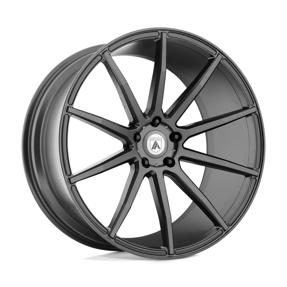 Asanti Wheels ABL20 Aries 20x8.5 Matte Graphite 38mm ET 72.6mm CB 5x112