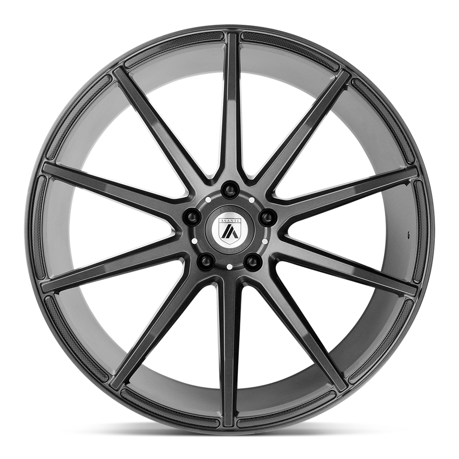 Asanti Wheels ABL20 Aries 20x8.5 Matte Graphite 38mm ET 72.6mm CB 5x112