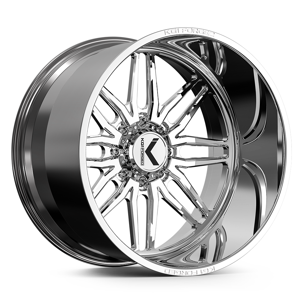 KG1 Forged KF002 Aristo 26x16 Polished -101mm ET 122.1mm CB 8x165.1