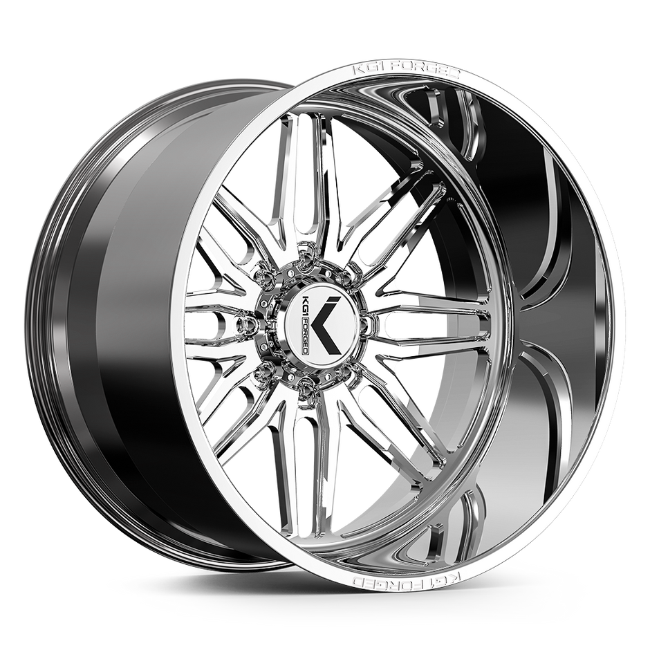 KG1 Forged KF002 Aristo 26x16 Polished -101mm ET 122.1mm CB 8x165.1