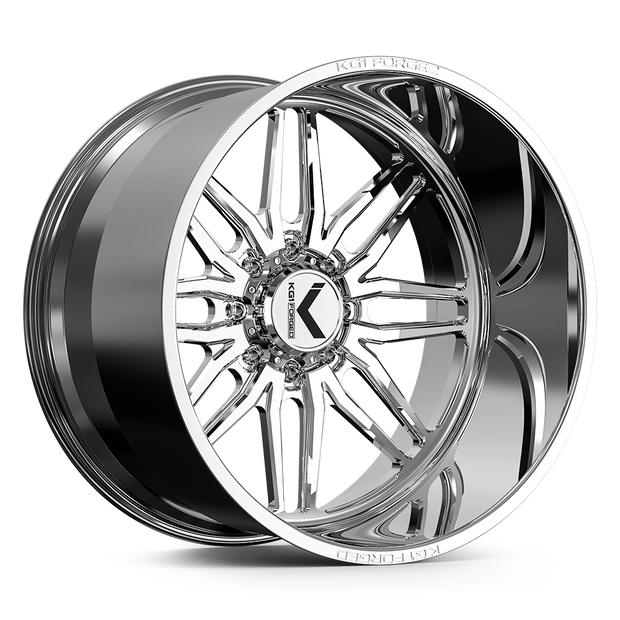 KG1 Forged KF002 Aristo 26x16 Polished -101mm ET 122.1mm CB 8x165.1