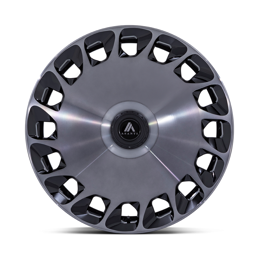 Asanti Wheels AB045 Aristocrat 20x10.5 Gloss Black Machined Face w/DDT 18mm ET 72.56mm CB Custom BP