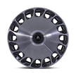 Asanti Wheels AB045 Aristocrat 20x10.5 Gloss Black Machined Face w/DDT 18mm ET 72.56mm CB Custom BP