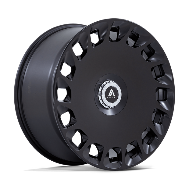Asanti Wheels AB045 Aristocrat 24x10 Matte Black 20mm ET 84.1mm CB 5x130