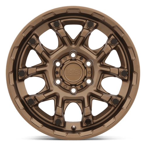 Black Rhino Hard Alloys Ark 20x9 Bronze w/Gloss Black Bolts -18mm ET 71.5mm CB 5x127