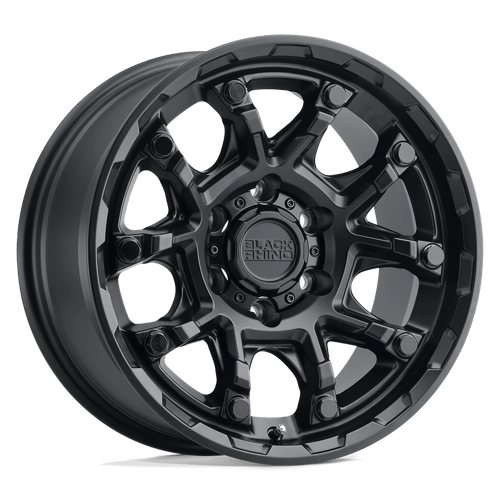 Black Rhino Hard Alloys Ark 20x9 Matte Black w/Gloss Black Bolts 12mm ET 110.1mm CB 5x150
