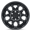 Black Rhino Hard Alloys Ark 20x9 Matte Black w/Gloss Black Bolts 12mm ET 110.1mm CB 5x150