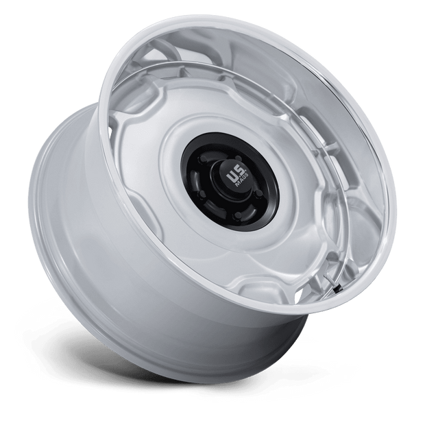 U.S. Mags UC146 Arlington 22x9 Silver w/Matte Black Center w/Diamond Cut Lip 15mm ET 78.1mm CB 5x127