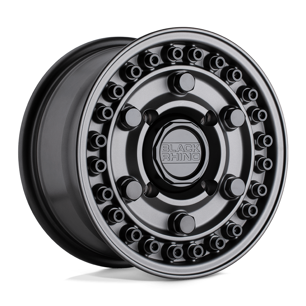 Black Rhino Hard Alloys Armory UTV 14x7 Gun Black 36mm ET 106.1mm CB 4x137