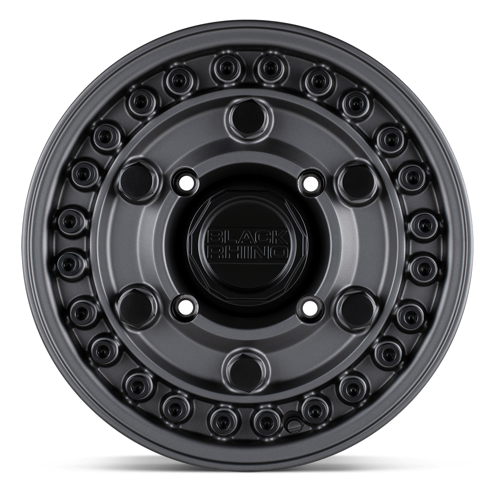 Black Rhino Hard Alloys Armory UTV 14x7 Gun Black 36mm ET 106.1mm CB 4x137