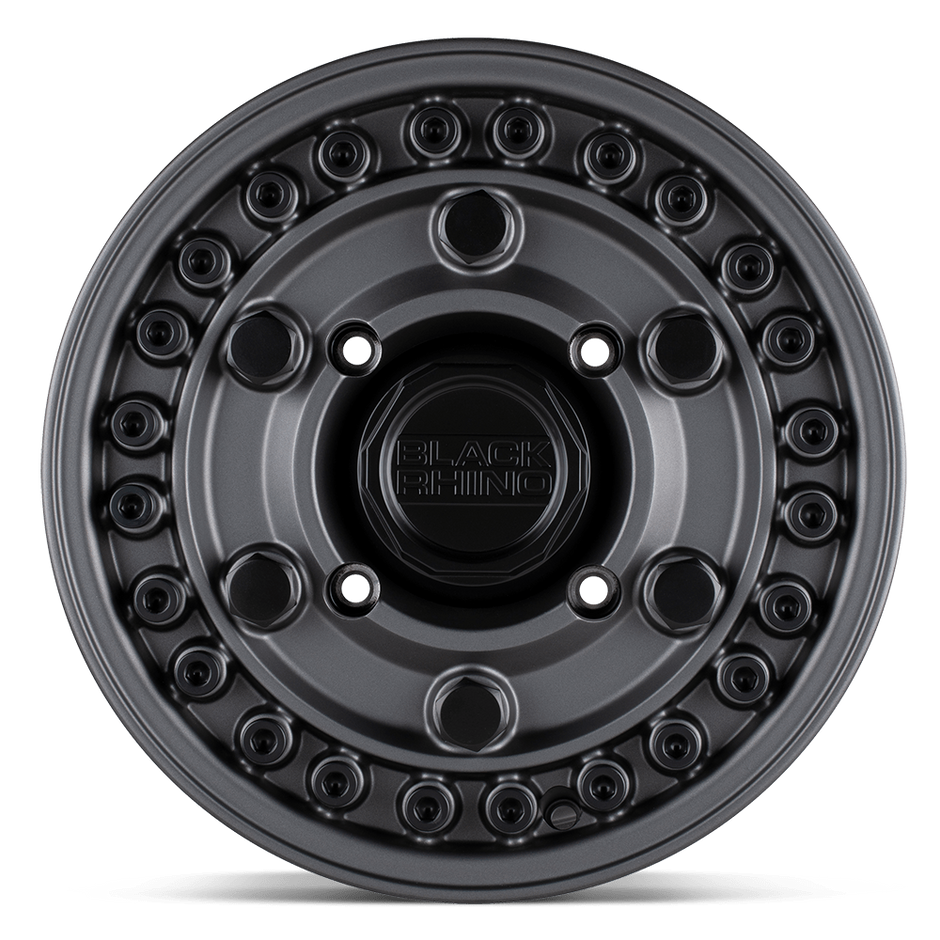 Black Rhino Hard Alloys Armory UTV 14x7 Gun Black 36mm ET 106.1mm CB 4x137