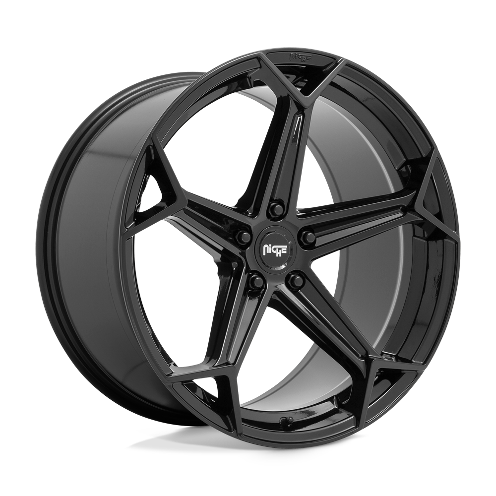 Niche N258 Arrow 20x10.5 Gloss Black 35mm ET 72.56mm CB 5x120