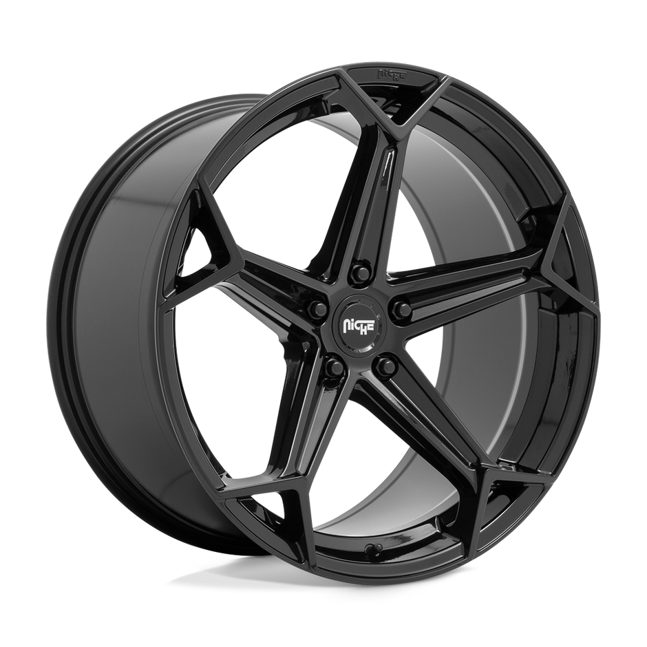 Niche N258 Arrow 20x10.5 Gloss Black 35mm ET 72.56mm CB 5x120