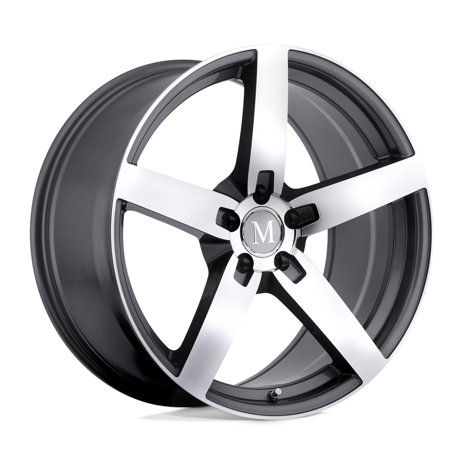 Mandrus Arrow 20x10 Gunmetal w/Mirror Cut Face 25mm ET 66.56mm CB 5x112