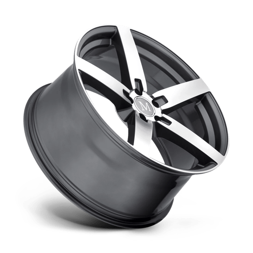 Mandrus Arrow 20x10 Gunmetal w/Mirror Cut Face 25mm ET 66.56mm CB 5x112