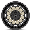 Black Rhino Hard Alloys Arsenal 17x8 Sand On Black 38mm ET 84.1mm CB 6x130