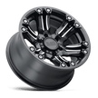 Black Rhino Hard Alloys Asagai 20x9.5 Matte Black & Machined 12mm ET 87.1mm CB 6x135