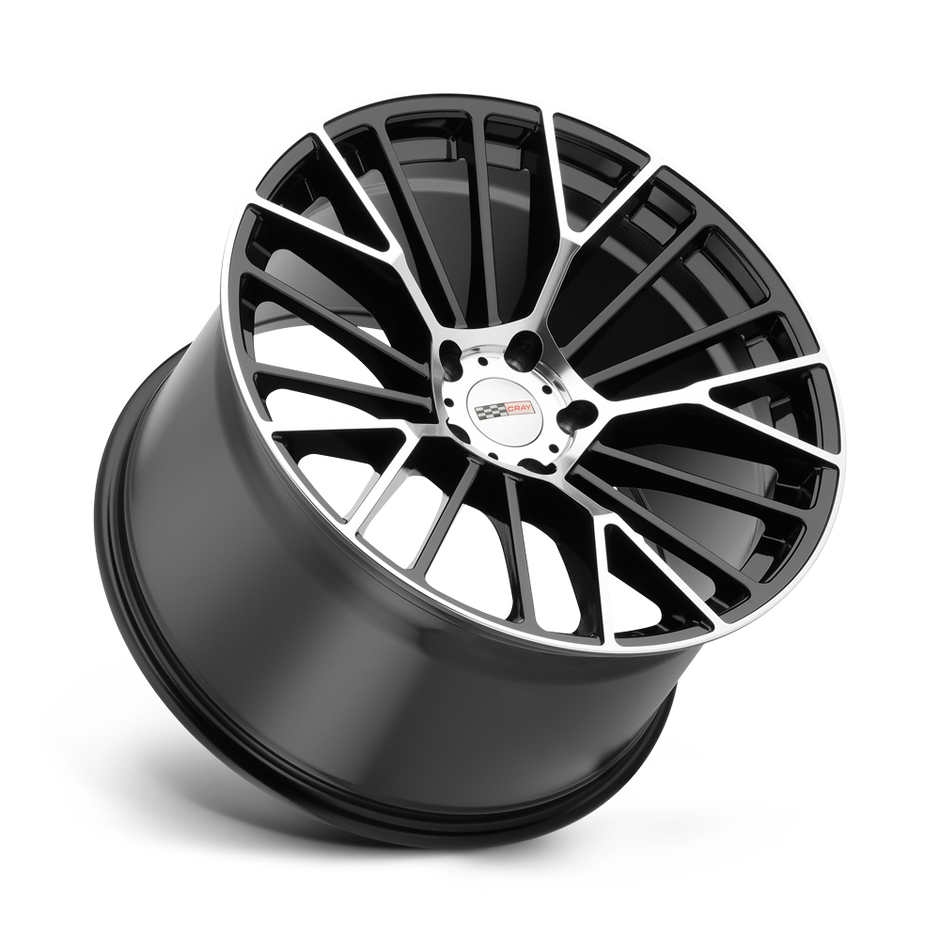 Cray Wheels Astoria 20x11 Gloss Black w/Mirror Cut Face 76mm ET 70.3mm CB 5x120.65