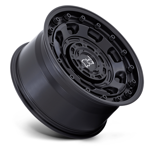 Black Rhino Hard Alloys Atlas 17x8 Matte Black 38mm ET 84.1mm CB 6x130