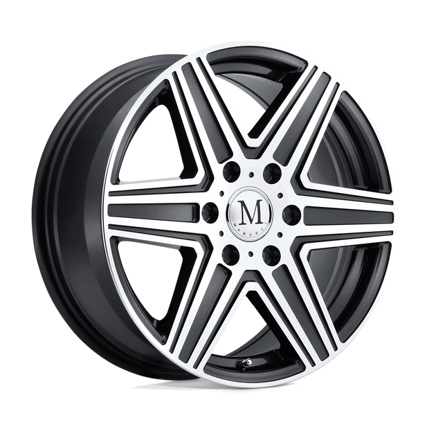 Mandrus Atlas 20x10 Matte Black 25mm ET 66.56mm CB 5x112