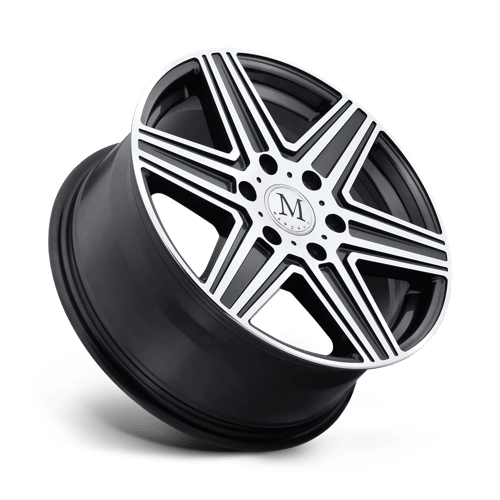 Mandrus Atlas 20x10 Matte Black 25mm ET 66.56mm CB 5x112