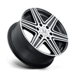 Mandrus Atlas 20x10 Matte Black 25mm ET 66.56mm CB 5x112