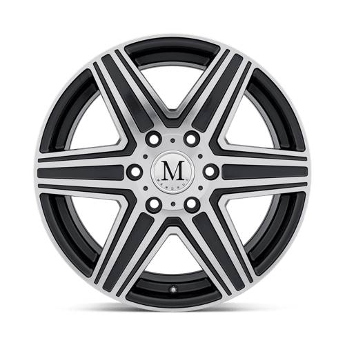 Mandrus Atlas 20x10 Matte Black 25mm ET 66.56mm CB 5x112