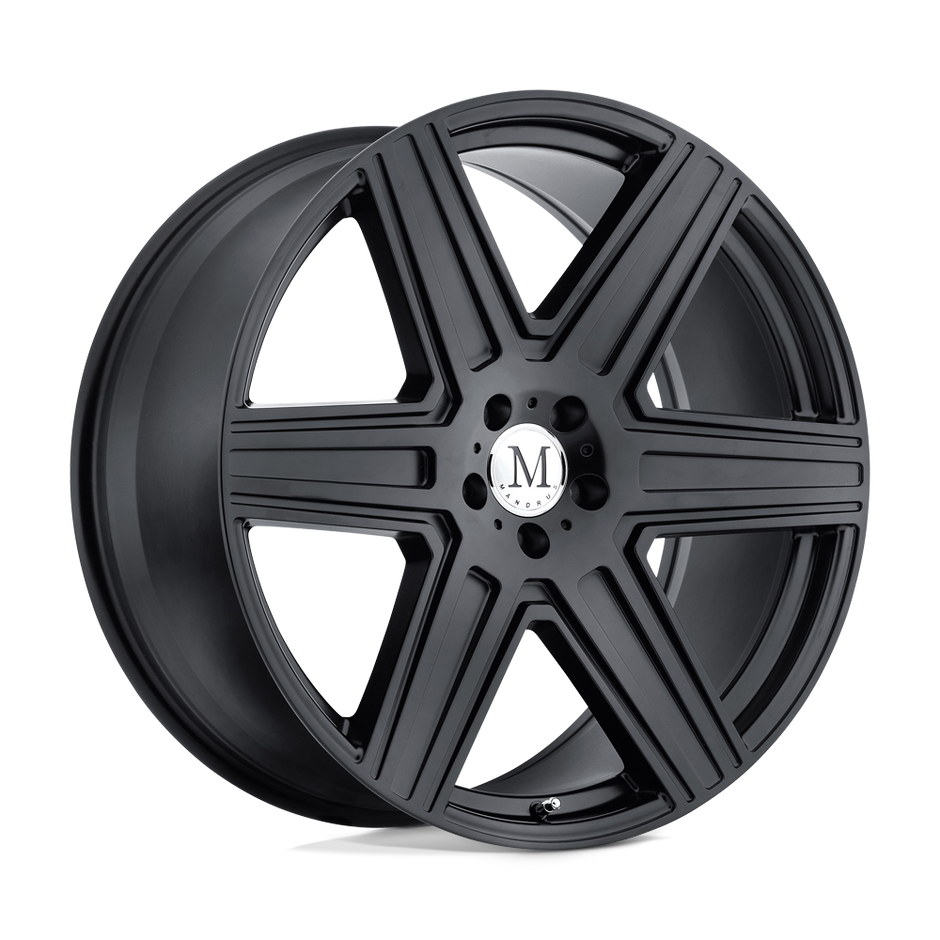 Mandrus Atlas 22x10 Matte Black 44mm ET 66.56mm CB 5x112