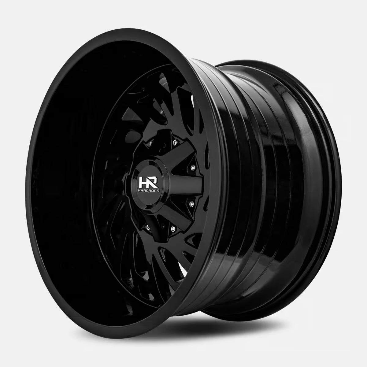 Hardrock Offroad Attack 20x12 Gloss Black -51mm ET 87mm CB 5x127/5x139.7 wheel