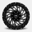Hardrock Offroad Attack 20x12 Gloss Black Milled -51mm ET 108mm CB 6x135/6x139.7 wheel