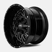 Hardrock Offroad Attack 20x10 Gloss Black Milled -19mm ET 108mm CB 6x135/6x139.7 wheel