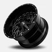 Hardrock Offroad Attack 20x10 Gloss Black Milled -19mm ET 87mm CB 5x127/5x139.7 wheel