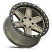 Black Rhino Hard Alloys Attica 20x9.5 Matte Bronze w/Black Ring -18mm ET 71.5mm CB 5x127
