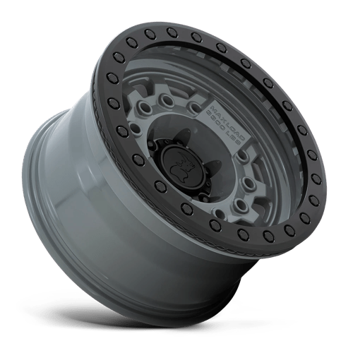 Black Rhino Hard Alloys Avenger Beadlock 17x8.5 Battleship Gray Black Hardware 0mm ET 112.1mm CB 6x139.7