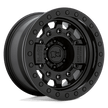 Black Rhino Hard Alloys Avenger Beadlock 17x8.5 Matte Black w/Black Hardware -32mm ET 71.5mm CB 5x127